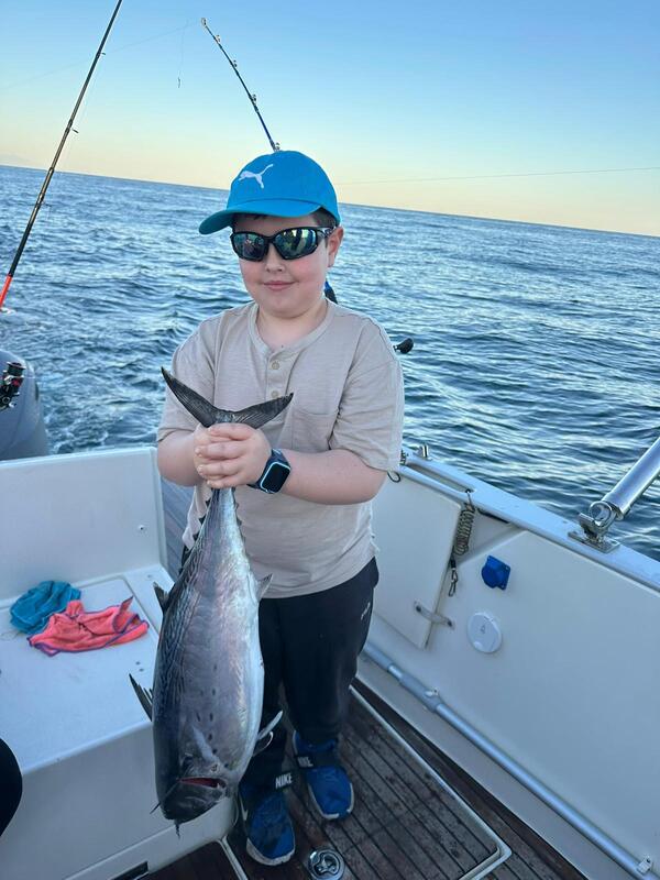 A fish caught on a fishing trip in Málaga